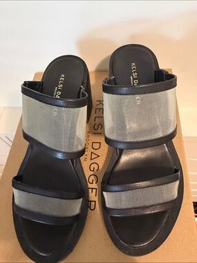 Kelsi Dagger LEEVM Strap Slide Y2K Sandals